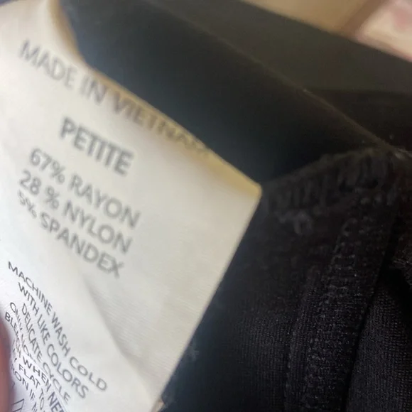 Quince Ultra Stretch Ponte Bootcut Pants Sz S Black - Picture 5 of 7